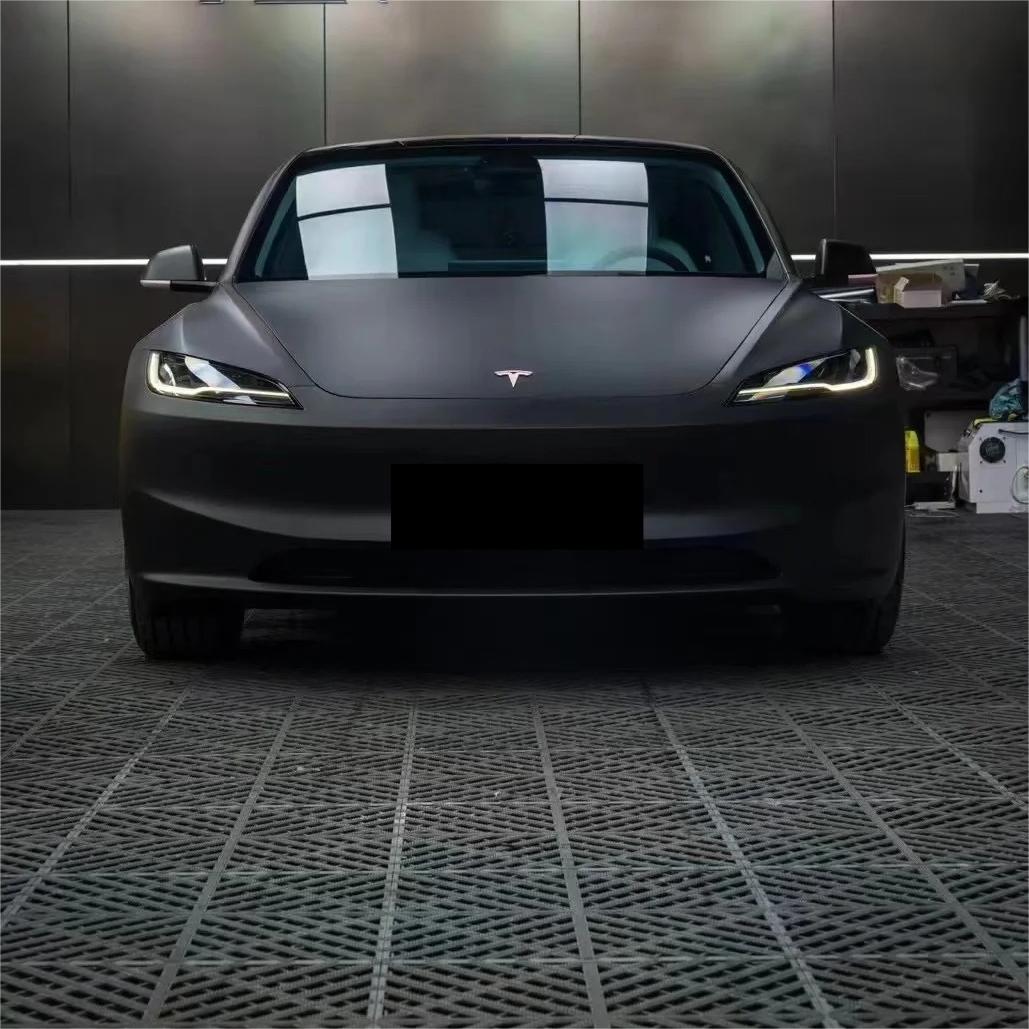 Matte Ultimate Flat Deep Black Car Vinyl Wrap review Simply 04