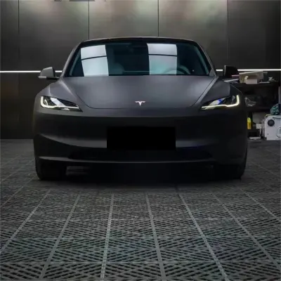 Matte Deep Black Car Vinyl Wrap  review Simply 05