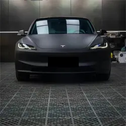 Matte Deep Black Car Vinyl Wrap  review Simply 05