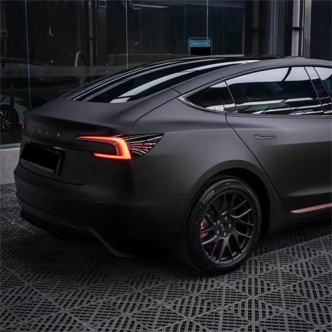 Matte Ultimate Flat Deep Black Car Vinyl Wrap review Simply 03