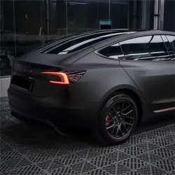Matte Deep Black Car Vinyl Wrap  review Simply 04