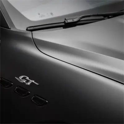 Matte Deep Black Car Vinyl Wrap  review Shown 03