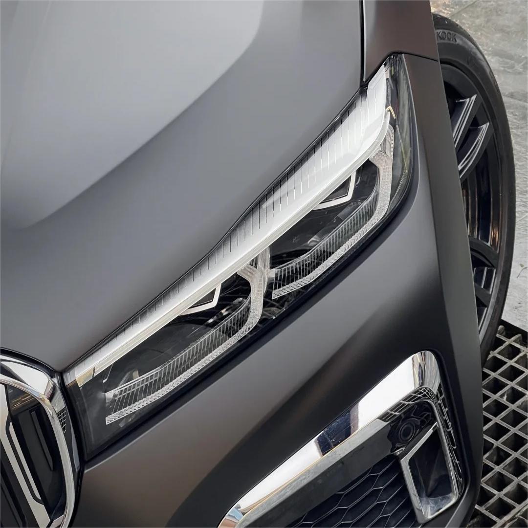 Matte Ultimate Flat Deep Black Car Vinyl Wrap review Deepest 01