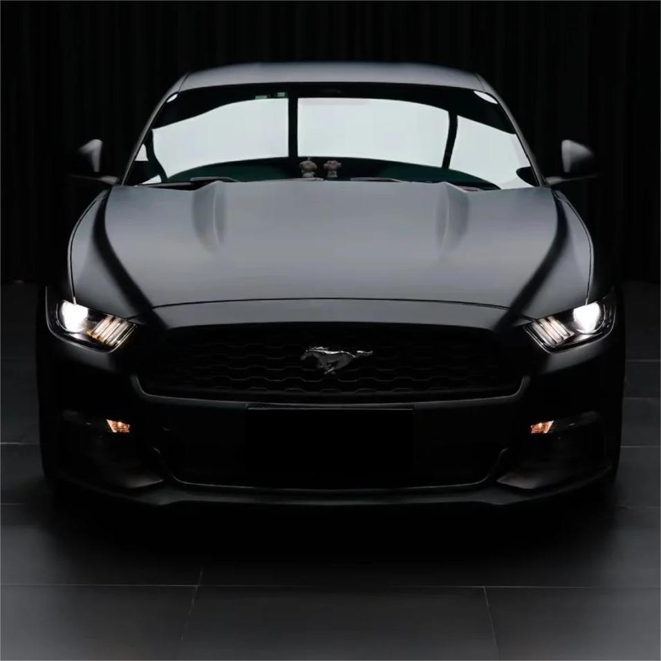 Matte Ultimate Flat Deep Black Car Vinyl Wrap review Handle 01