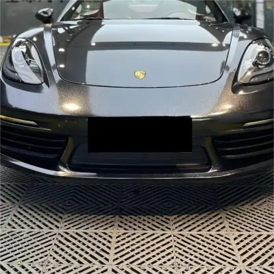 Gloss Metallic Sparkle Glitter Black Car Vinyl Wrap review Possible 02