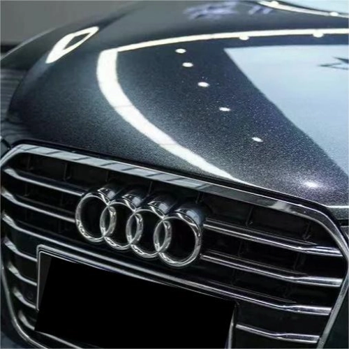 Gloss Metallic Sparkle Glitter Black Car Vinyl Wrap reviewed by