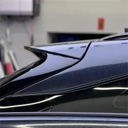 Gloss Metallic Sparkle Glitter Black Car Vinyl Wrap review Truly 03