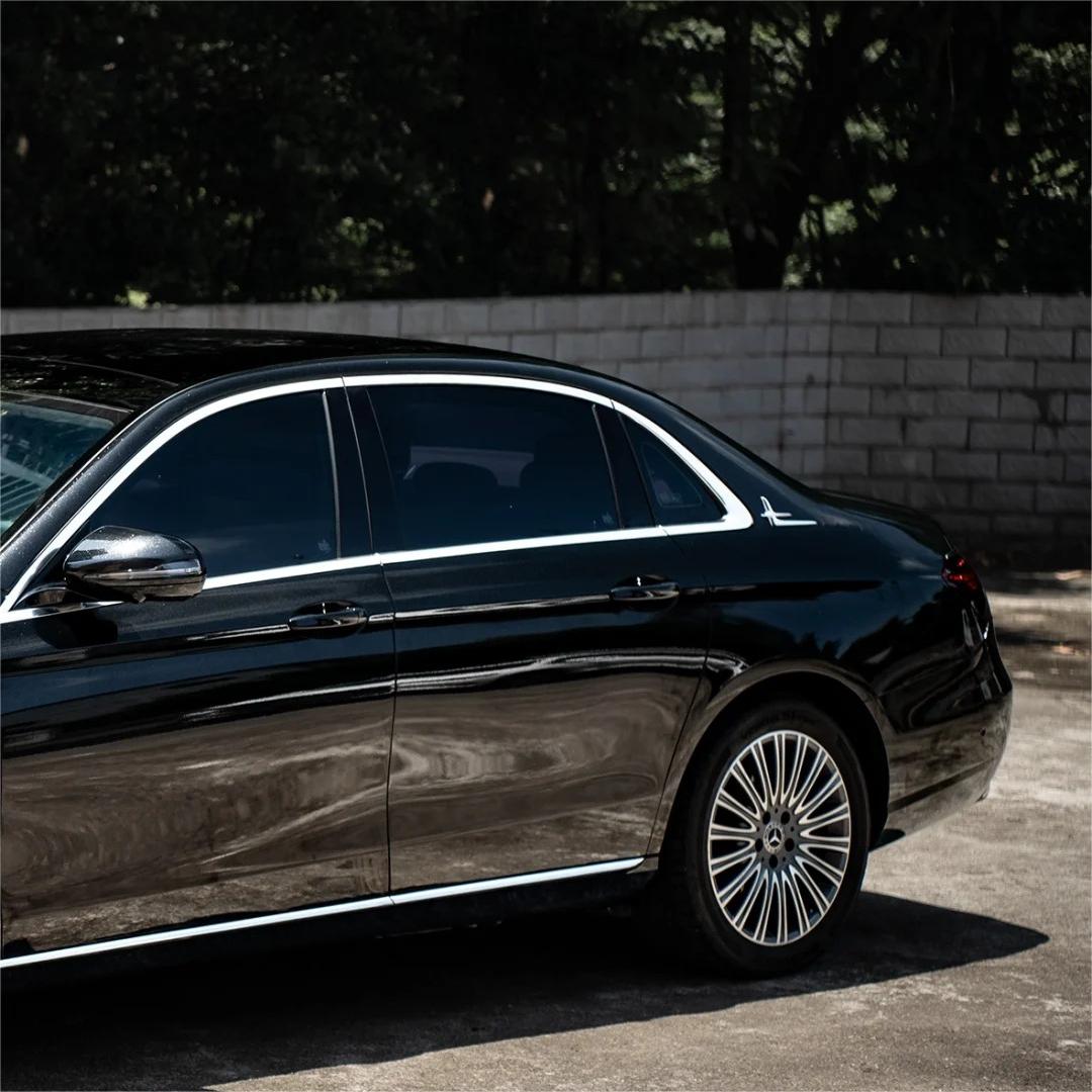 Gloss Metallic Sparkle Glitter Black Car Vinyl Wrap review Texture 01