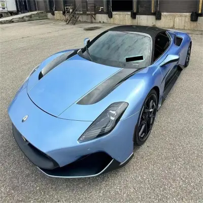 Gloss Metallic Mist Blue Car Vinyl Wrap review Protect 01