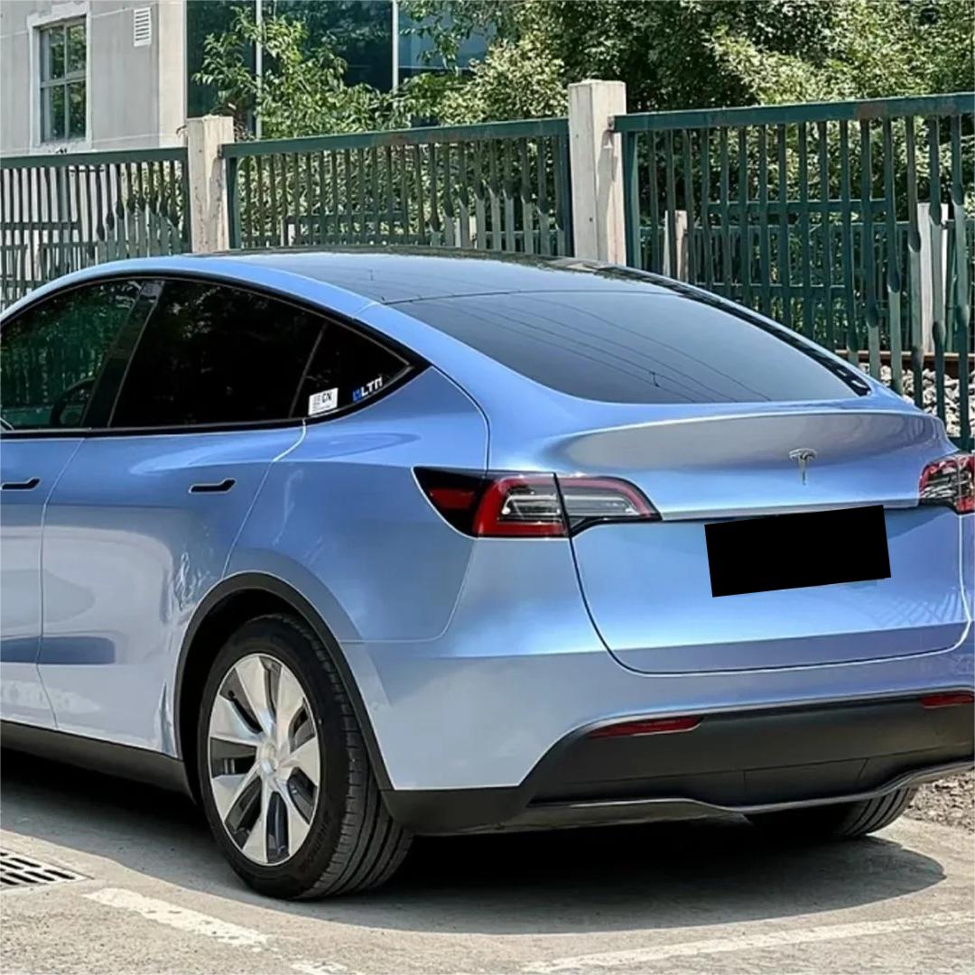 Gloss Metallic Mist Blue Car Vinyl Wrap review Easier 01