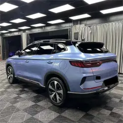 Gloss Metallic Mist Blue Car Vinyl Wrap review Beginner 02