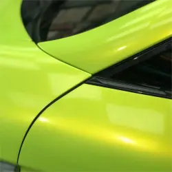 Gloss Fluorescent Neon Yellow Car Vinyl Wrap review Material 05