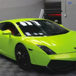 Gloss Fluorescent Neon Yellow Car Vinyl Wrap review Quality 01