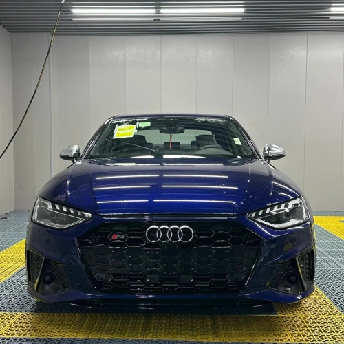 Gloss Metallic Dark Blue  Audi Navarre Blue Car Vinyl Wrap PET  review 