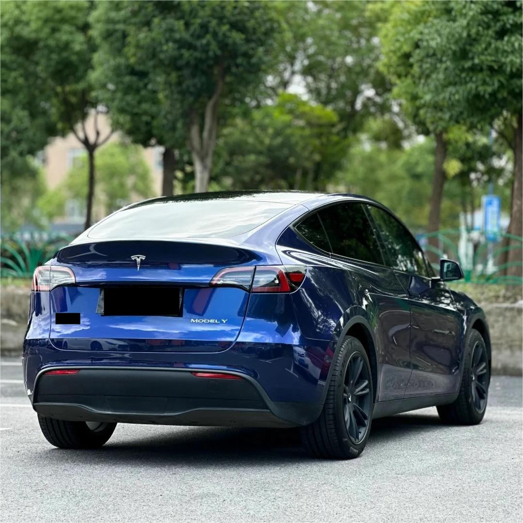 Gloss Metallic Dark Blue Car Vinyl Wrap PET | Audi Navarre Blue review Stuff 02