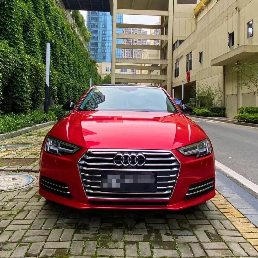 Ultra Glossy Metallic Vampire Red Car Vinyl Wrap BMW PET   review Debbie 01