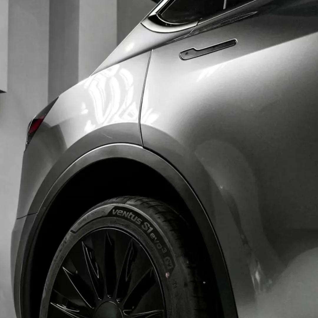 Gloss Metallic Steel Grey Car Vinyl Wrap PET review Plastics 01