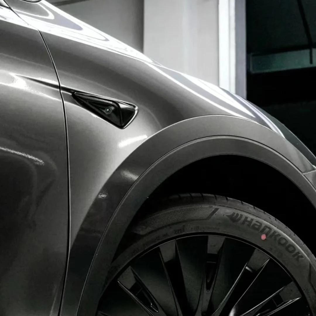 Gloss Metallic Steel Grey Car Vinyl Wrap PET review Plastics 02