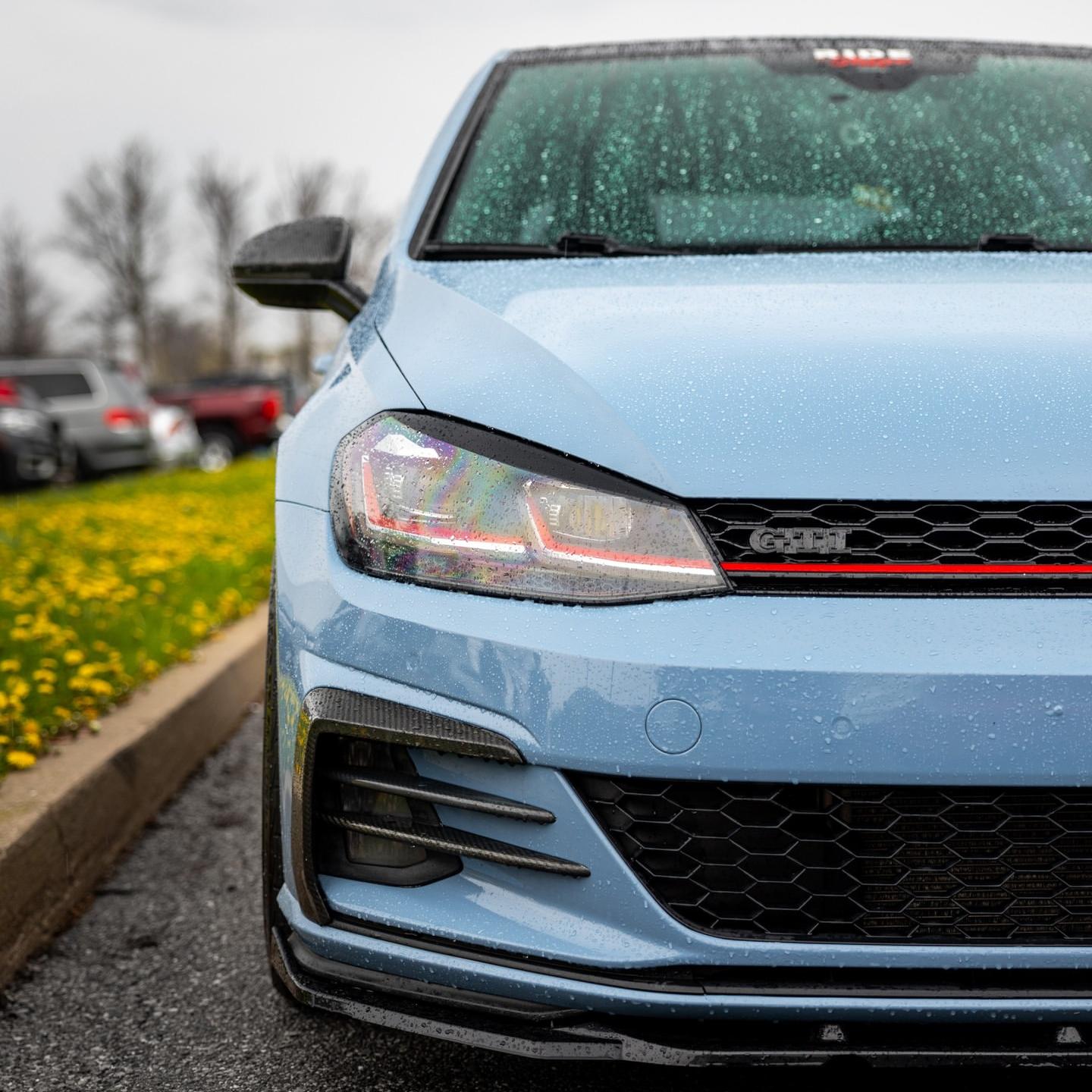 Gloss China Blue Car Vinyl Wrap PET review Result 02