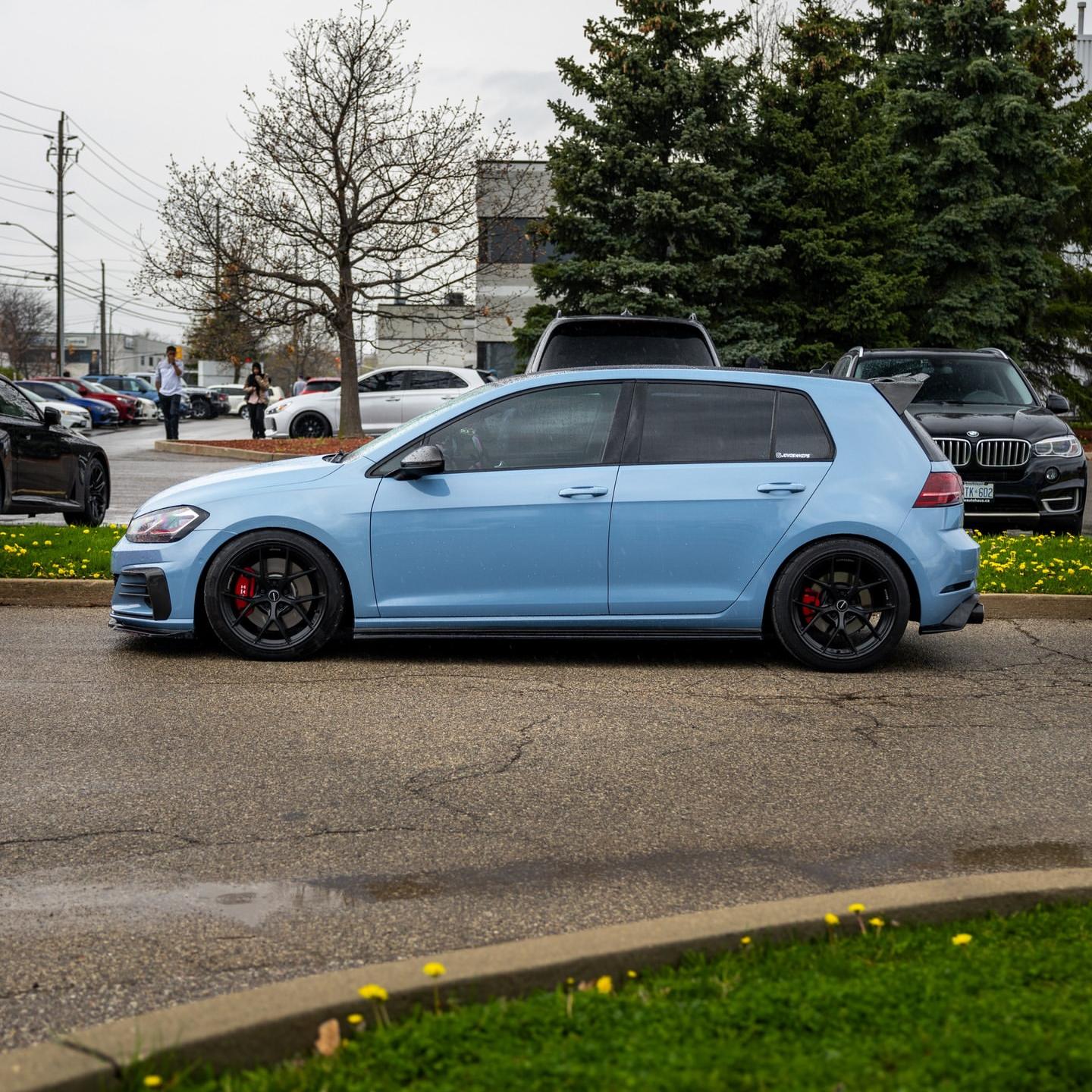 Gloss China Blue Car Vinyl Wrap PET review Result 03