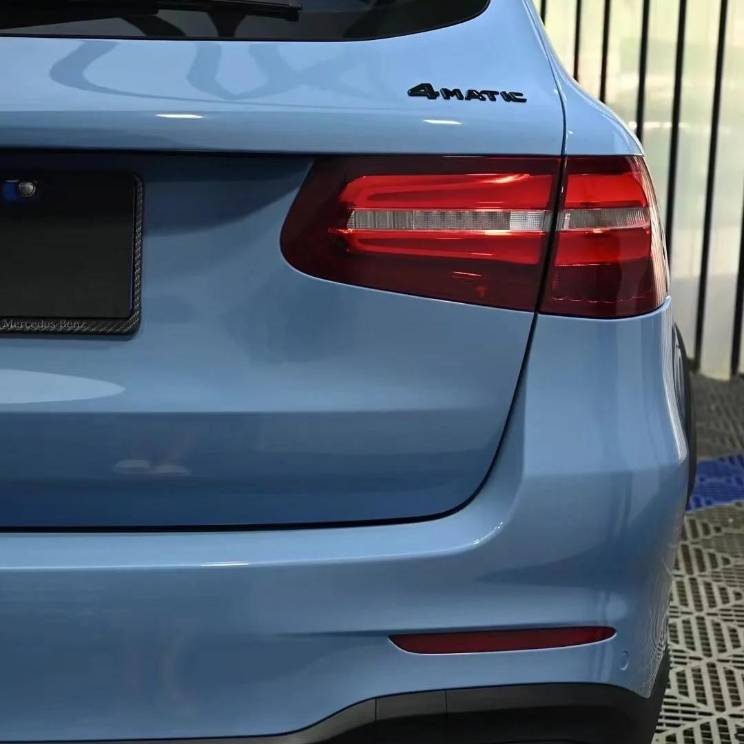 Gloss China Blue Car Vinyl Wrap PET review Other 00