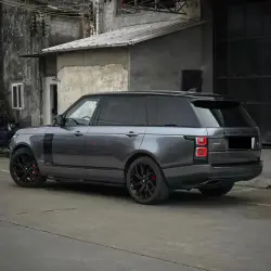 Gloss Metallic Destroyer Grey Car Vinyl Wrap PET review Product 02