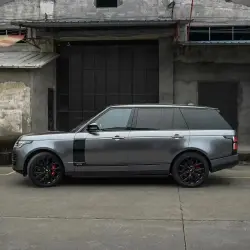Gloss Metallic Destroyer Grey Car Vinyl Wrap PET review Product 01