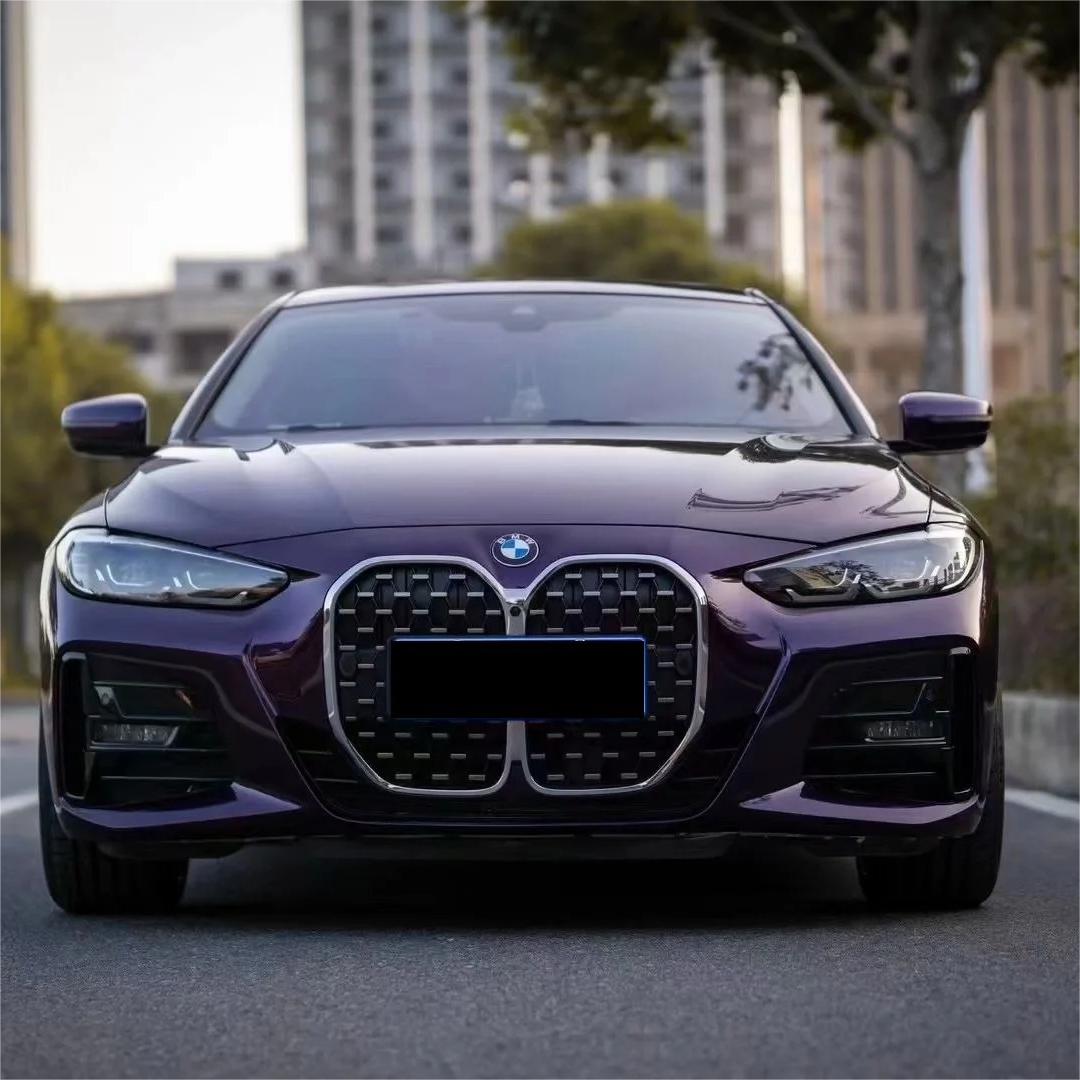 Gloss Metallic Midnight Purple Car Vinyl Wrap BMW PET review Midnight 00