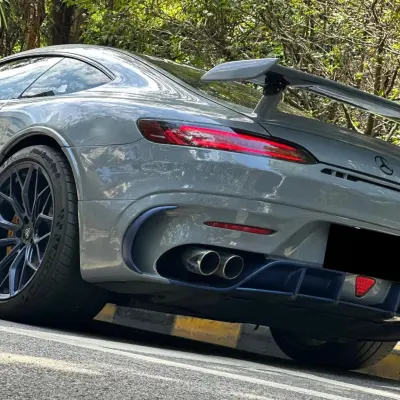 Gloss Arctic Grey Car Vinyl Wrap BMW Porsche PET review Arctic 01