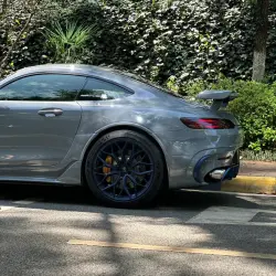 Gloss Arctic Grey Car Vinyl Wrap BMW Porsche PET review Arctic 03
