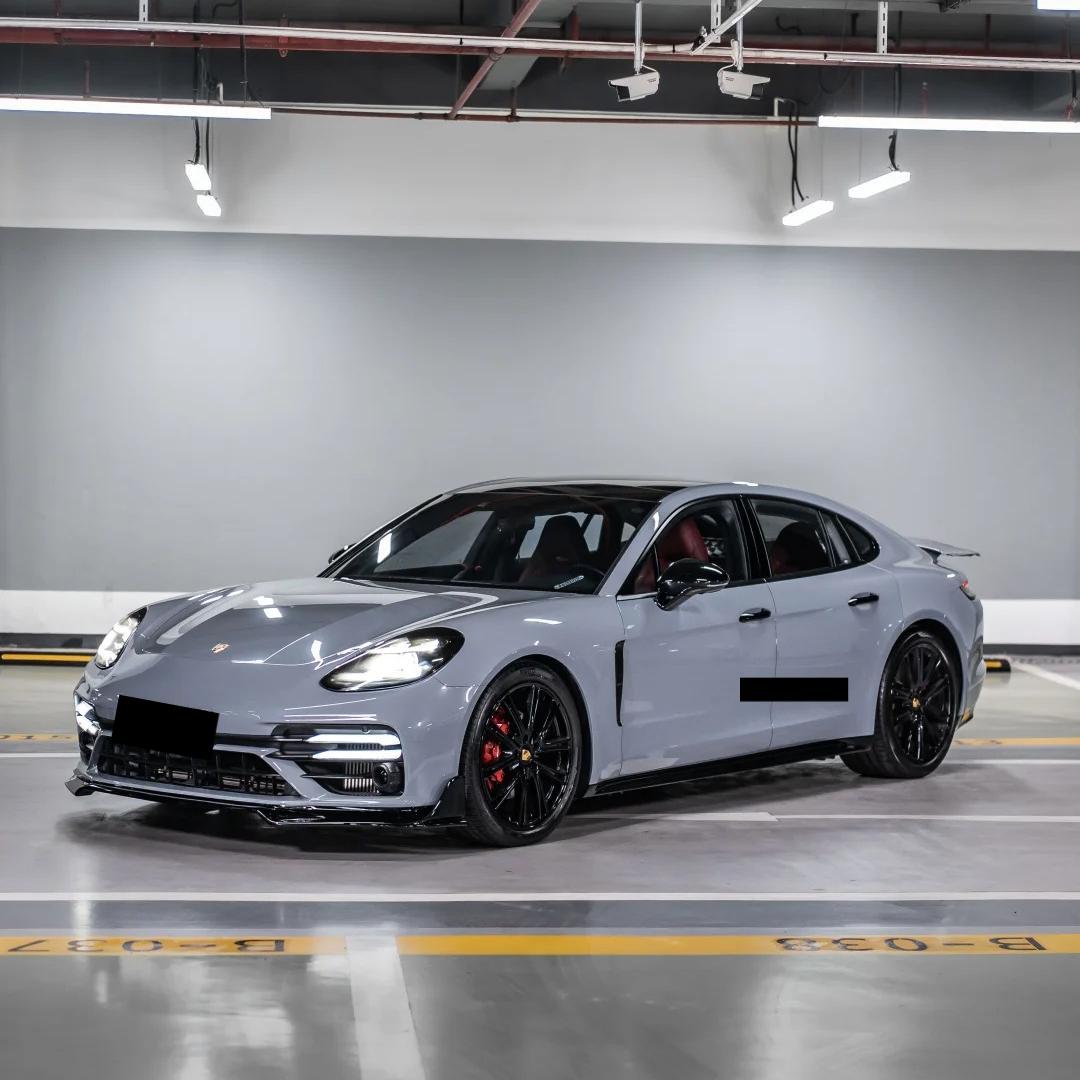 Gloss Arctic Grey Car Vinyl Wrap BMW Porsche PET review Bubbles 00