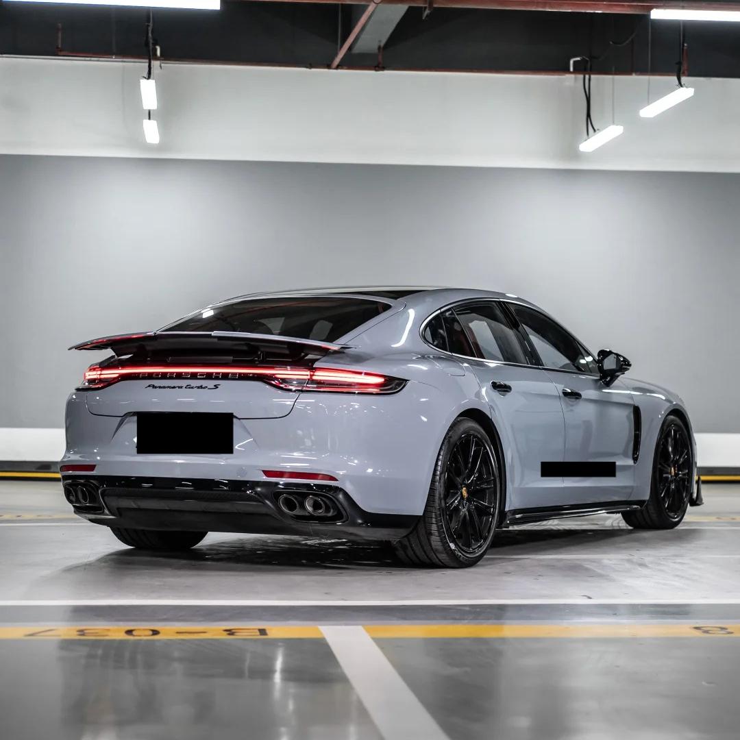 Gloss Arctic Grey Car Vinyl Wrap BMW Porsche PET review Bubbles 01