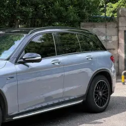 Gloss Arctic Grey Car Vinyl Wrap BMW Porsche PET review Amazing 03