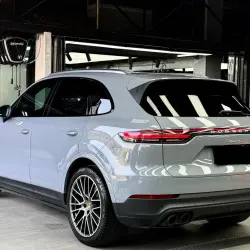 Gloss Arctic Grey Car Vinyl Wrap BMW Porsche PET review Thick 03