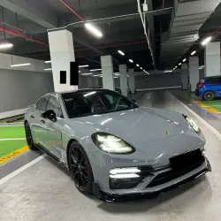 Gloss Arctic Grey Car Vinyl Wrap BMW Porsche PET review Package 02