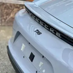 Gloss Arctic Grey Car Vinyl Wrap BMW Porsche PET review Purchase 04