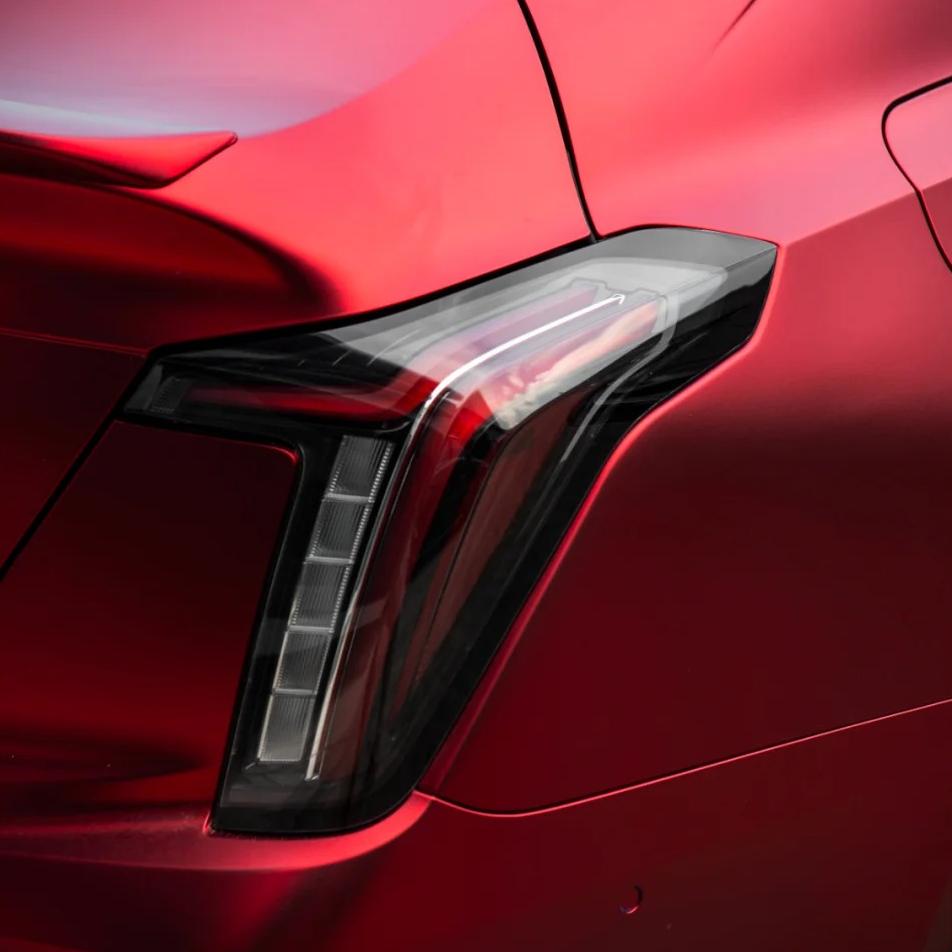 Satin Chrome Metallic Romanee Red Car Vinyl Wrap  review Friend 04