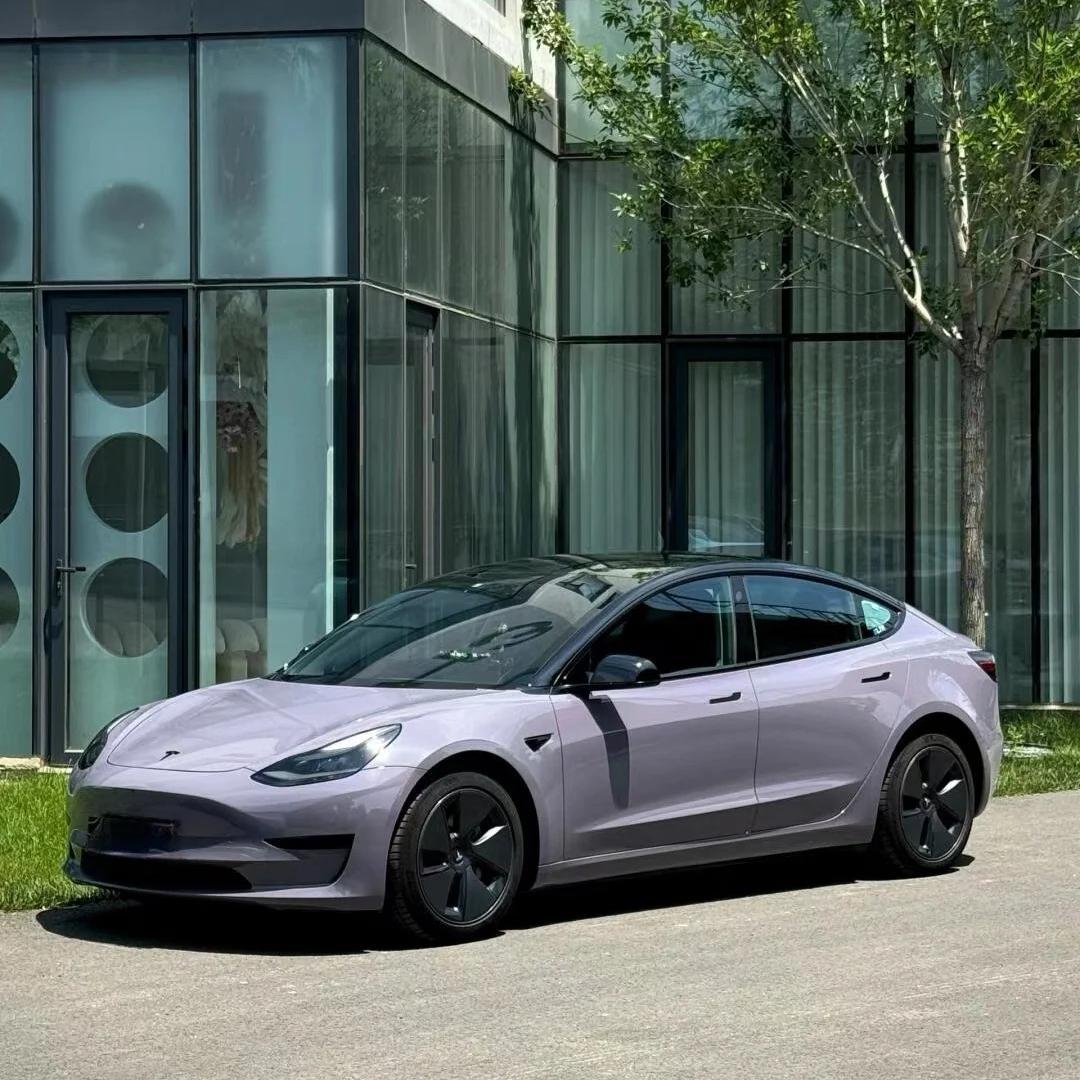 Gloss Provence Lavender Purple Car Wrap PET review Apart 00