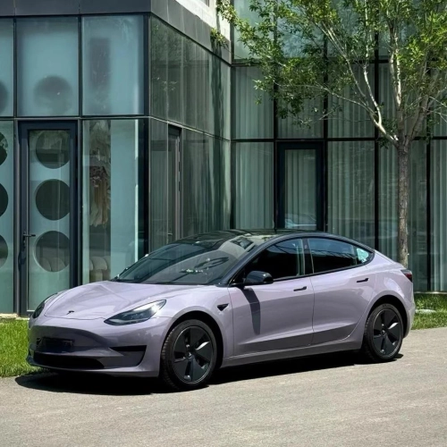 Gloss Provence Lavender Purple Car Wrap PET reviewed by