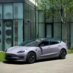 Gloss Provence Lavender Purple Car Wrap PET review Apart 01