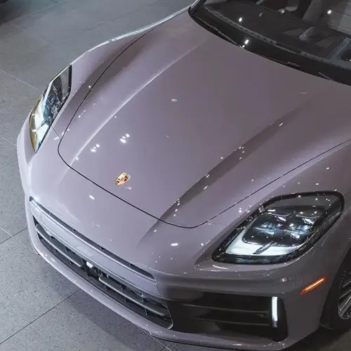 Gloss Provence Lavender Purple Car Wrap PET review 