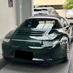 Gloss Brewster Green Car Vinyl Wrap PET review Green 02