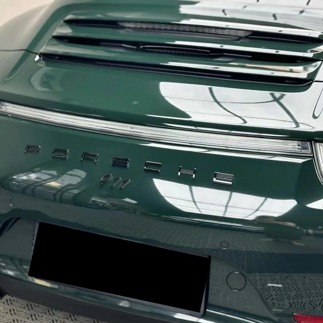 Gloss Brewster Green Car Vinyl Wrap PET review Green 03