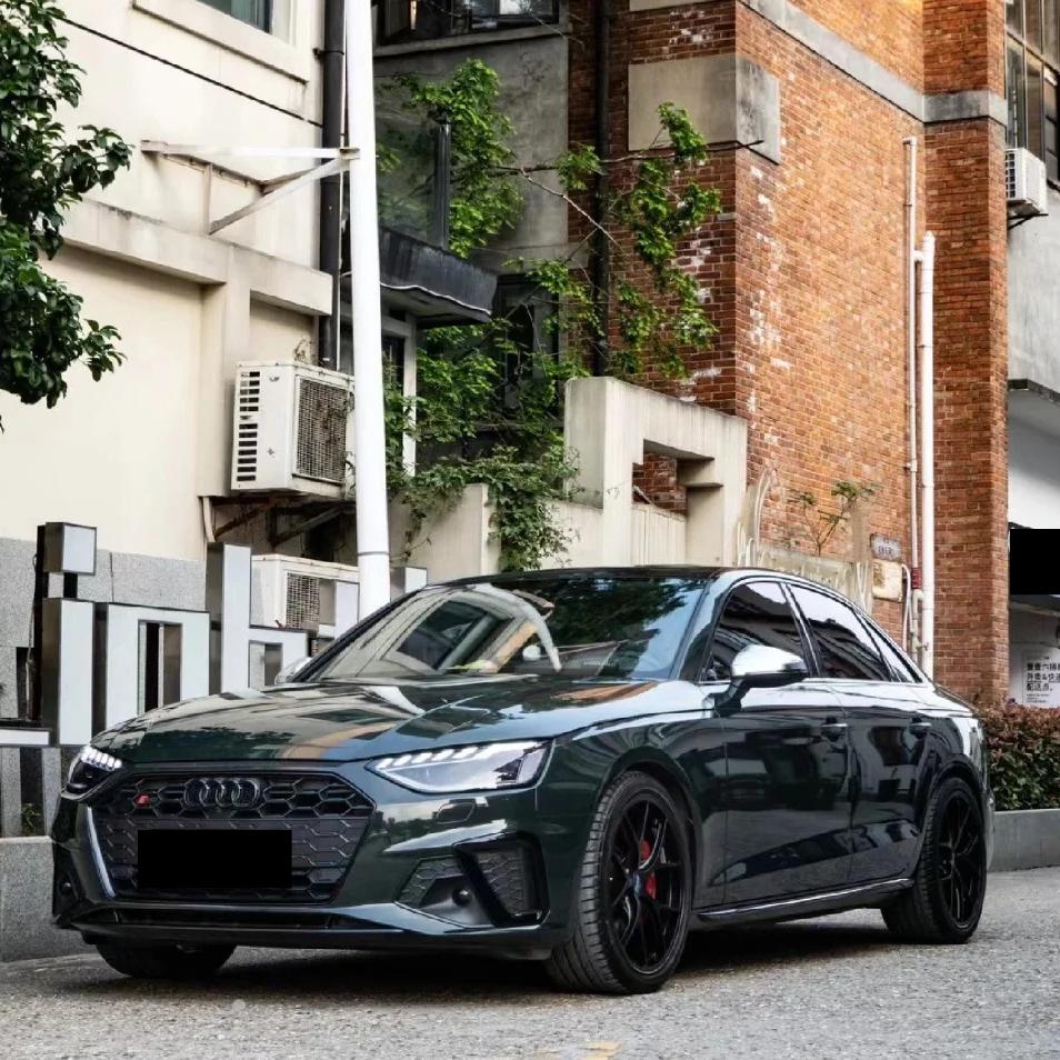 Gloss Brewster Green Car Vinyl Wrap PET review Family 03