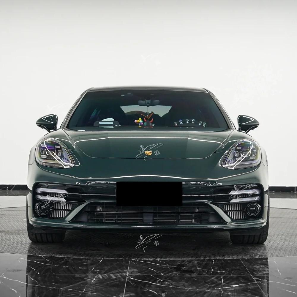 Gloss Brewster Green Car Vinyl Wrap PET review Vinyl 01