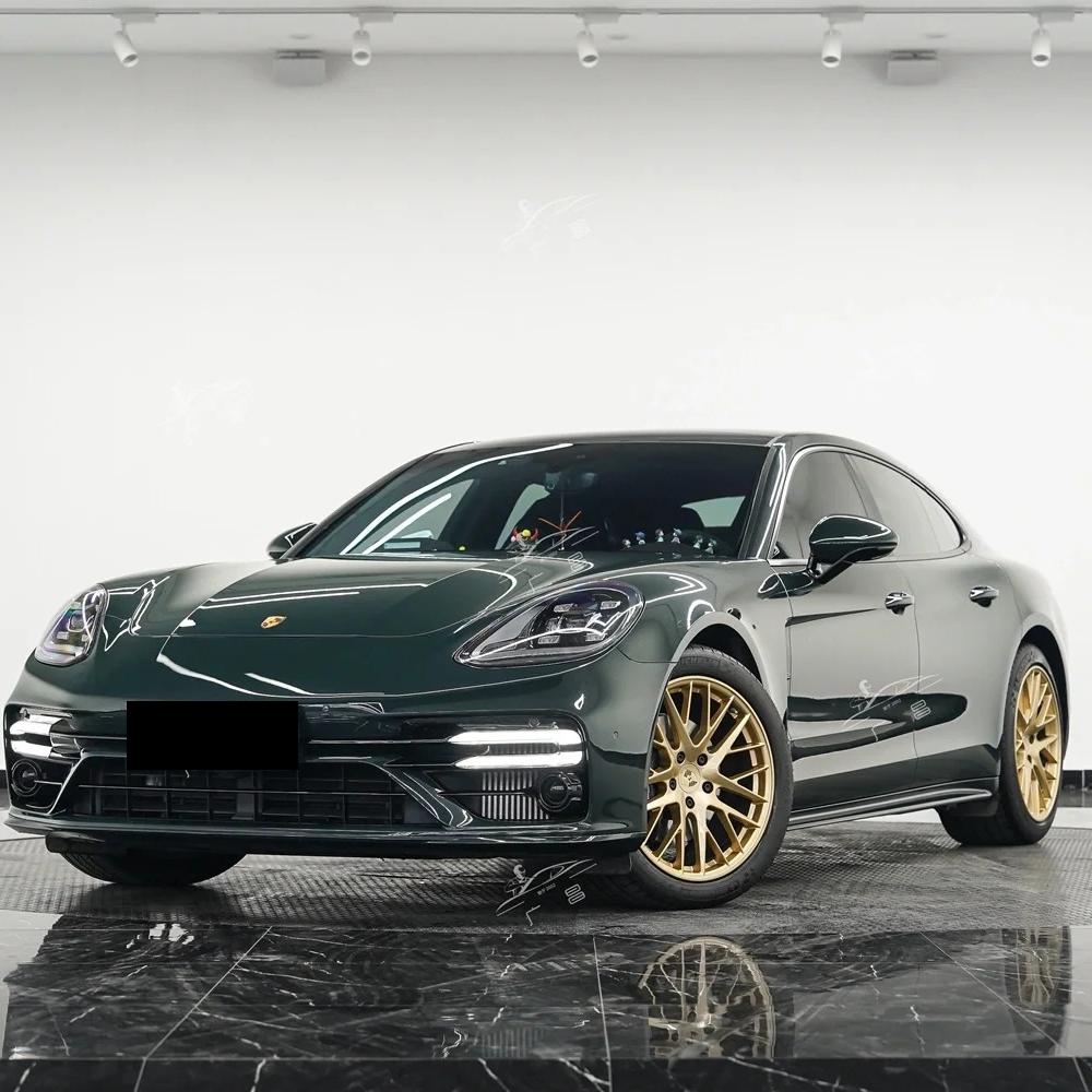 Gloss Brewster Green Car Vinyl Wrap PET review Vinyl 04