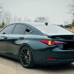 Gloss Brewster Green Car Vinyl Wrap PET review Apply 03