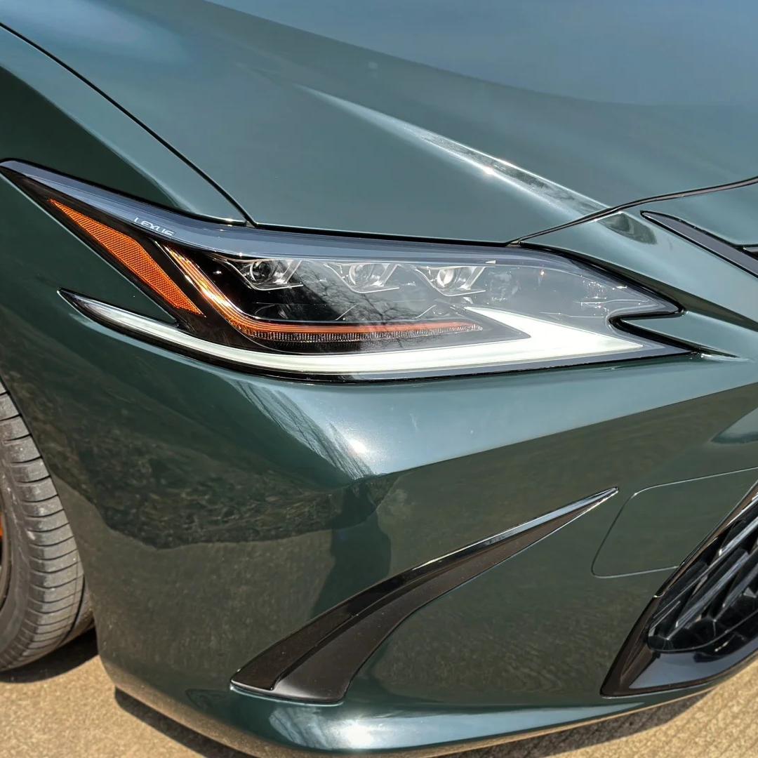 Gloss Brewster Green Car Vinyl Wrap PET review Apply 00