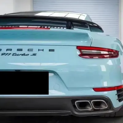Gloss Meissen Blue Car Vinyl Wrap PET review Plenty 03
