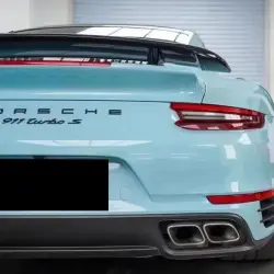 Gloss Meissen Blue Car Vinyl Wrap PET review Plenty 03
